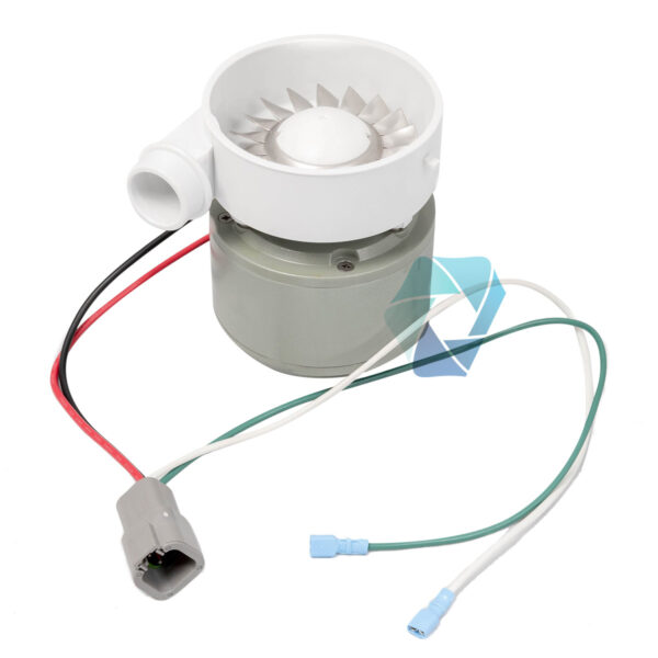 385880086 24V Macerator Motor Assembly for MasterFlush Heads - Aquastar Distributors 24 Volt Macerator Motor Assembly for MasterFlush Heads