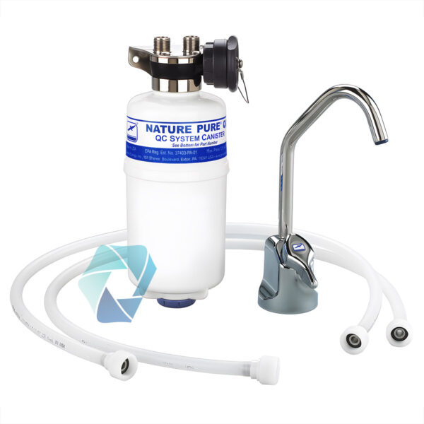 General Ecology 420600 QC2 Water Filter System with Faucet Nature Pure RS QC2 Basic Drinking Water System
