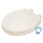 Seat for Dometic Sealand Toilet Bone - 500 and 5000 Series VacuFlush and Traveler Toilets