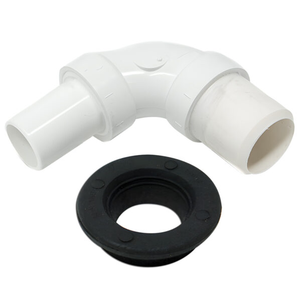 Universal 1.5" 90° Inlet Elbow Kit with Uniseal