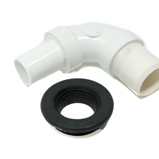 Universal 1.5" 90° inlet kit with uniseal