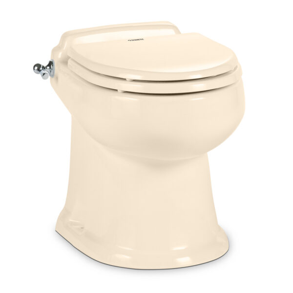 Dometic MasterFlush 8740 Toilet Bone Lever Flush - 8700 Series Toilets Aquastar Distributors Dometic MasterFlush 8740 Toilet Bone Lever Flush
