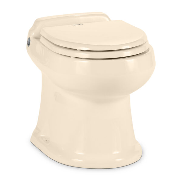 Dometic MasterFlush 8743 Toilet Bone Button Flush - 8700 Series Toilets Aquastar Distributors Dometic MasterFlush 8743 Toilet Bone Button Flush
