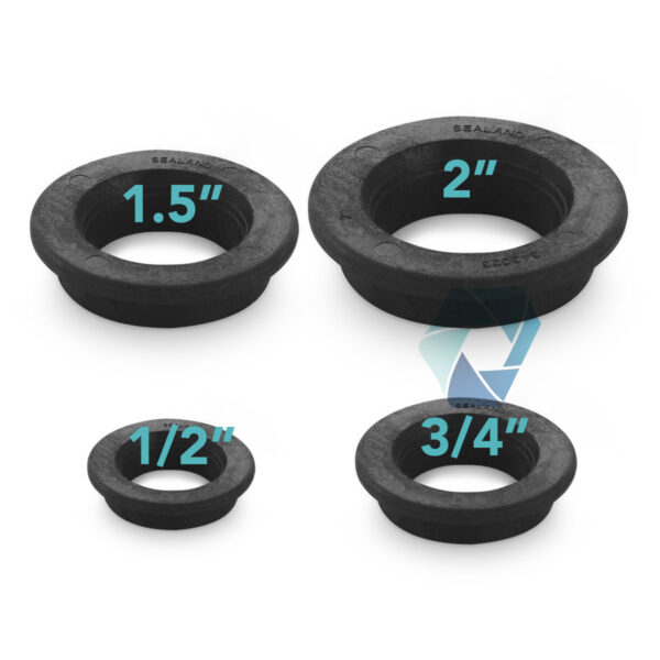 Dometic Uniseals in Various Sizes Dometic Uniseal Multi Seal Grommets for Holding Tanks