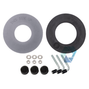 Rubber And Teflon Seal Kit with hardware for Electronic Vacuflush Toilets