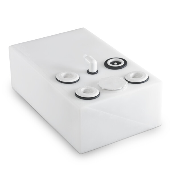 Horizontal Dometic Holding Tank 12 Gallon Horizontal Holding Tank with Fittings