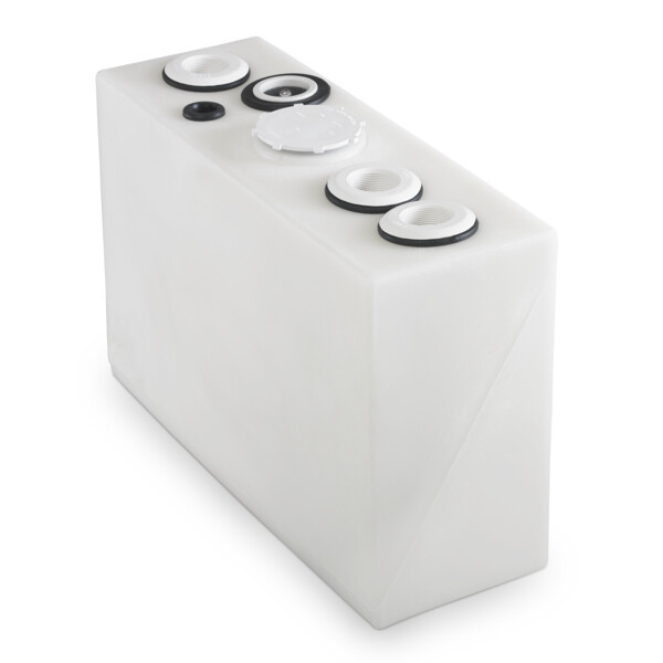 Vertical Dometic HTS Holding Tank 12 Gallon vertical Holding Tank with Fittings