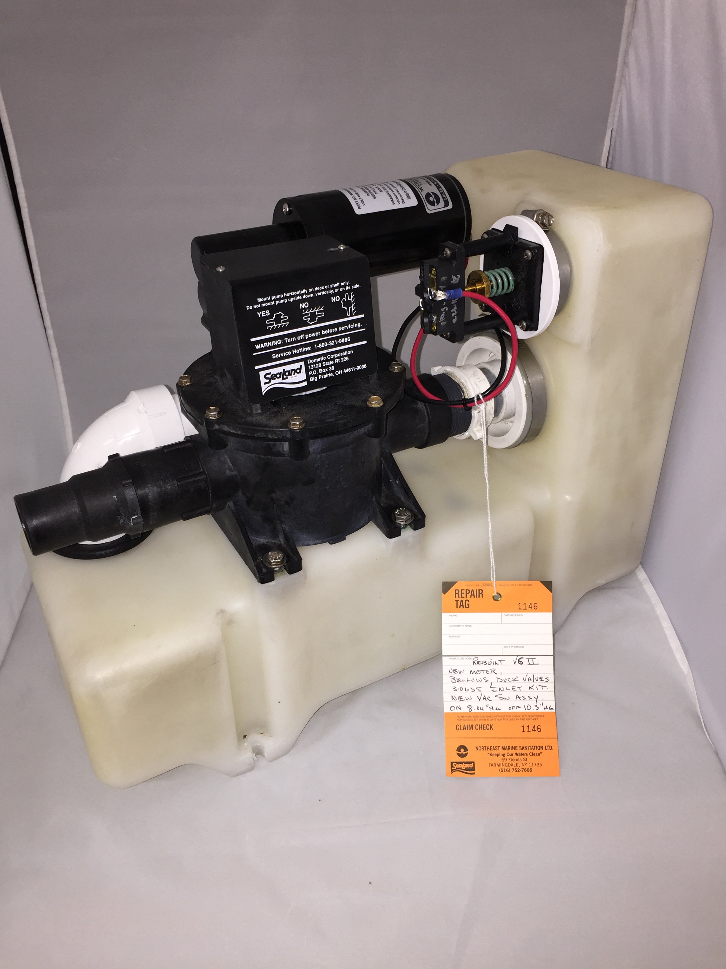 Rebuild VGII Vacuum Generator