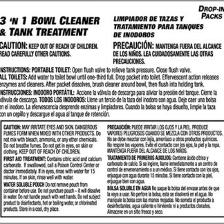 Dometic 3 In 1 Bowl & Tank Cleaner / Deodorant