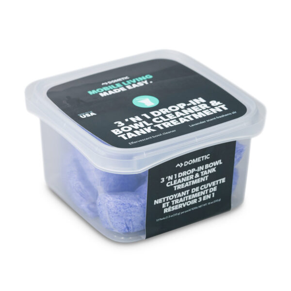 Dometic 3-in-1 Drop-In Bowl Cleaner and Tank Treatment - 9108833255_54811 Dometic 3-in-1 Drop-In Bowl Cleaner and Tank Treatment
