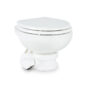 Low Rise Dometic Vacuflush 5006 White Color Toilet