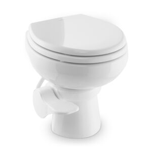 Dometic Vacuflush 5000 Series Toilets - 5009 Tall White Closed