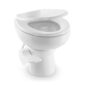 Vacuflush 5048 Toilet Tall in White (Open) - 5000 Series Toilets Aquastar Distributors