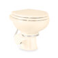 Dometic Mid Rise Vacuflush 5000 Series (5148) Toilet in Bone