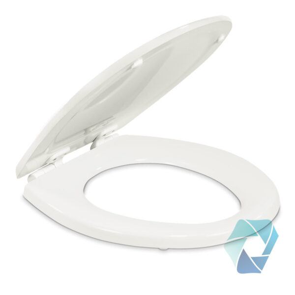 385312113 Dometic 500 - 5000 Series Slow Close Toilet Seat in White Open Lid Dometic 500 - 5000 Series Slow Close Toilet Seat in White (Open Lid)