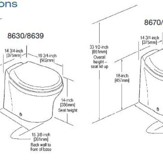 8600 Dimensions
