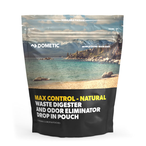 9620000730 Dometic Max Control Natural Tank Treatment Drop-In Pouches Dometic Max Control Natural Tank Treatment Pouches