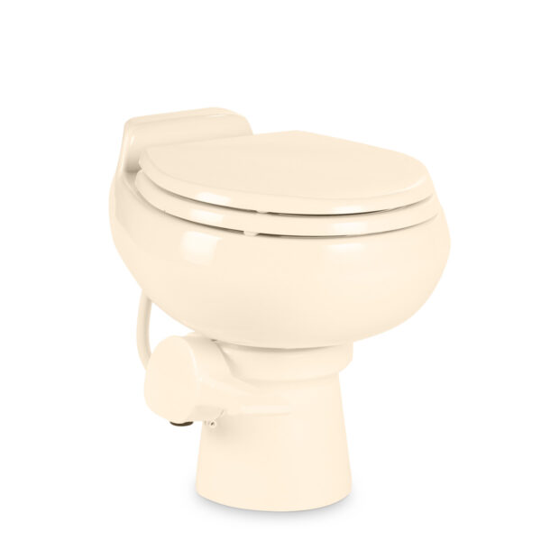 Dometic 510 Plus Gravity Toilet - Bone - Closed 302651003