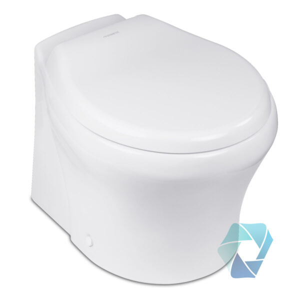 Dometic 8600 Series Boat and RV Macerator Toilets - 8620 Low Profile - White
