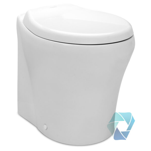 Dometic 8600 Series Straight Back Toilets - Standard Height 8640 White Dometic 8600 Series Straight Back Toilets, Tall Version (Standard Height) White