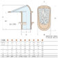 Guidi Grated Bronze Water Intake 1112B-01 Thru-Hull Pipe Diameter Sizing Chart