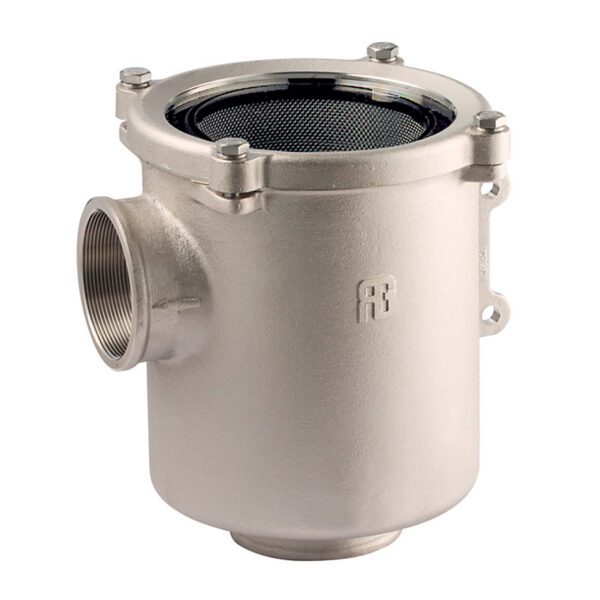 Guide L Water Strainer Nickel-Plated Bronze 1164 - Aquastar Distributors Guide L Water Strainer Nickel-Plated Bronze 1164-01