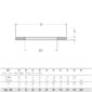 Guidi Neoprene Gasket for Flanges - Dimensions Diagram and Sizing Chart