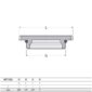 Guidi Strainer See-Through Cover with Neoprene O-Ring KIT1160-01 - Dimensions and Sizing