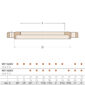 Guidi Water Strainer Rin KIT1162AN-01 Dimensions