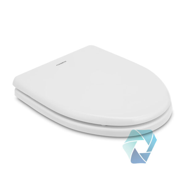 Dometic Concerto Slow-Close Toilet Seat for 3000, 8700, 4300 and 4400 Series Toilets - White, Main