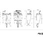 Dometic W-Series Wall Holding Tanks Geometry